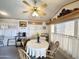 Bright dining area with table and chairs, view to kitchen at 1027 S Prospector Dr, Apache Junction, AZ 85119