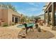 Inviting backyard pool with brick patio and landscaping at 11890 N 118Th St, Scottsdale, AZ 85259