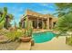 Relaxing pool with expansive views and desert landscaping at 11890 N 118Th St, Scottsdale, AZ 85259