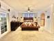 Spacious main bedroom with dark wood furniture and carpet at 13602 S Garnet Rd, Buckeye, AZ 85326