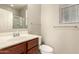 Modern bathroom with a vanity and toilet at 13608 N 150Th Ln, Surprise, AZ 85379