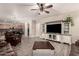 Open living area with a view into the kitchen and dining area at 13608 N 150Th Ln, Surprise, AZ 85379