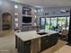 Modern kitchen with an island and white quartz countertops at 14426 N 39Th Way, Phoenix, AZ 85032