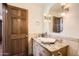 Modern bathroom with updated vanity and a vessel sink at 2 W Keim Dr, Phoenix, AZ 85013