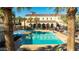 Resort-style pool with a sundeck at 20473 W Park Meadows Dr, Buckeye, AZ 85396