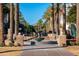 Quaint town square fountain and landscaping at 20473 W Park Meadows Dr, Buckeye, AZ 85396