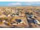 Aerial perspective of a house and surrounding land in a residential neighborhood at 22352 W Meade Ln, Buckeye, AZ 85326