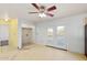 Laundry area with French doors leading to backyard at 22352 W Meade Ln, Buckeye, AZ 85326