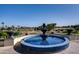 Ornate fountain with tile accents and water feature at 23313 N De La Guerra Ct, Sun City West, AZ 85375