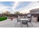 Outdoor kitchen and patio area at 29405 W Columbus Ave, Buckeye, AZ 85396