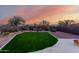 Landscaped backyard with grassy area at 29405 W Columbus Ave, Buckeye, AZ 85396