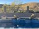 Relaxing pool featuring tile accents and rock details creating a serene outdoor oasis at 3439 E Tonto Dr, Phoenix, AZ 85044