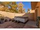 Spacious backyard with hot tub and patio area at 518 E Colgate Dr, Tempe, AZ 85283