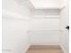 Spacious closet with double hanging rods and shelving at 5525 E Thomas Rd # M15, Phoenix, AZ 85018