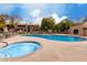 Relaxing community pool and spa area at 5525 E Thomas Rd # M15, Phoenix, AZ 85018