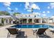 Inviting pool area featuring elegant lounge chairs with a beautiful manicured lawn at 6039 E Laurel Ln, Scottsdale, AZ 85254