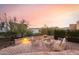 Relaxing patio furniture on a brick paved patio with scenic views at 6067 E Knolls S Way, Cave Creek, AZ 85331