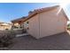 Hot tub on patio with desert landscaping at 6331 S Cypress Point Dr, Chandler, AZ 85249