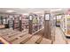 Community library with bookshelves and seating at 6331 S Cypress Point Dr, Chandler, AZ 85249