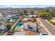 Aerial view showcasing the home and pool at 7343 E Villa Way, Scottsdale, AZ 85257