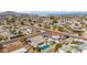 Aerial view of the home and surrounding area at 7343 E Villa Way, Scottsdale, AZ 85257