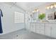 Elegant bathroom with double vanity and walk-in shower at 7365 E Adele Ct, Scottsdale, AZ 85255