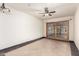 Dining area with sliding glass doors leading to the backyard at 7622 N 7Th Ave, Phoenix, AZ 85021