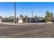 A charming single-story home featuring a carport and minimalist landscaping, with great curb appeal at 7743 E Roosevelt St, Scottsdale, AZ 85257