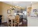 Kitchen with gray cabinets, stainless steel appliances, and granite countertops at 11022 N Indigo Dr # 121, Fountain Hills, AZ 85268