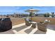 Rooftop deck with patio furniture and city views at 11022 N Indigo Dr # 121, Fountain Hills, AZ 85268