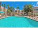 Inviting community pool with spa and comfortable seating area at 11333 N 92Nd St # 2061, Scottsdale, AZ 85260