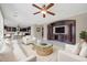 Living room with open floor plan and kitchen access at 13611 W Merrell St, Avondale, AZ 85392