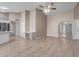 Living room with tile floors and an arched entryway at 18449 N 46Th Ave, Glendale, AZ 85308