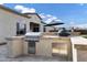 Outdoor kitchen featuring a stainless steel grill at 20456 E Camina Buena Vis, Queen Creek, AZ 85142