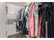 Spacious closet with ample hanging space and shelving at 2650 W Union Hills Dr # 108, Phoenix, AZ 85027