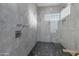 Spa-like shower with glass enclosure and rainfall shower head at 29600 N 106Th N Pl, Scottsdale, AZ 85262