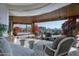 Sunroom with stunning views and comfortable seating at 29600 N 106Th N Pl, Scottsdale, AZ 85262