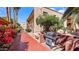 Outdoor community grilling area with brick pathway at 3031 N Civic Center Plz # 317, Scottsdale, AZ 85251