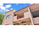 Exterior view of building showcasing balcony at 3031 N Civic Center Plz # 317, Scottsdale, AZ 85251