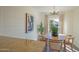 Dining area with a round table and chairs near kitchen at 320 W Cypress St, Phoenix, AZ 85003