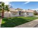 House exterior showcasing a palm tree and spacious front yard at 3743 W Shannon St, Chandler, AZ 85226