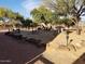 Scenic backyard with decorative stones and desert landscaping at 44311 N 1St Dr, New River, AZ 85087