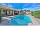 Refreshing pool with a tile roof, and a covered patio in the backyard at 5184 W Del Rio St, Chandler, AZ 85226