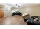 Finished basement area with seating and workspace at 5213 W Soft Wind Dr, Glendale, AZ 85310