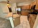 Kitchen with granite countertops and stainless steel appliances at 5829 E Nora St, Mesa, AZ 85215