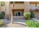 Private patio area with gravel and some landscaping at 5877 N Granite Reef Rd # 1160, Scottsdale, AZ 85250