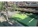 Ground level view of a community putting green at 7117 E Rancho Vista Dr # 3010, Scottsdale, AZ 85251