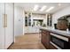 Spacious kitchen boasting natural light, custom cabinetry, and sleek appliances at 8119 E Foothills Dr, Scottsdale, AZ 85255