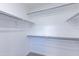 Large walk-in closet with double hanging rods and shelving at 814 S 78Th St, Mesa, AZ 85208