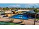 Outdoor pickleball courts with surrounding landscaping at 814 S 78Th St, Mesa, AZ 85208